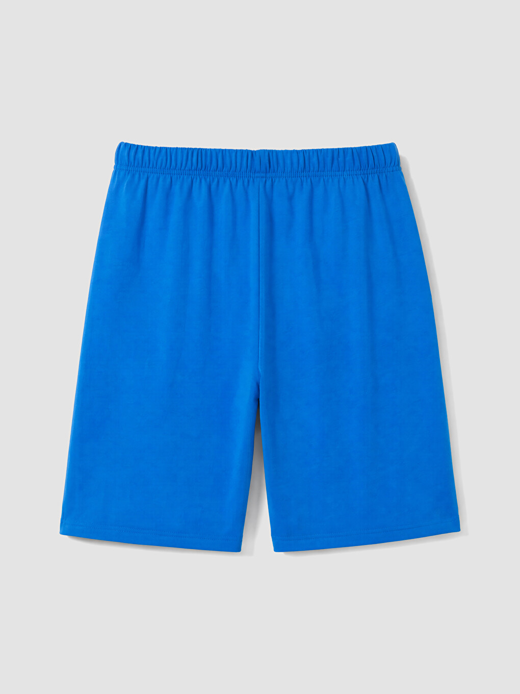 Mavi Bosna Hersek Erkek Şortlu Pijama Takımı-6