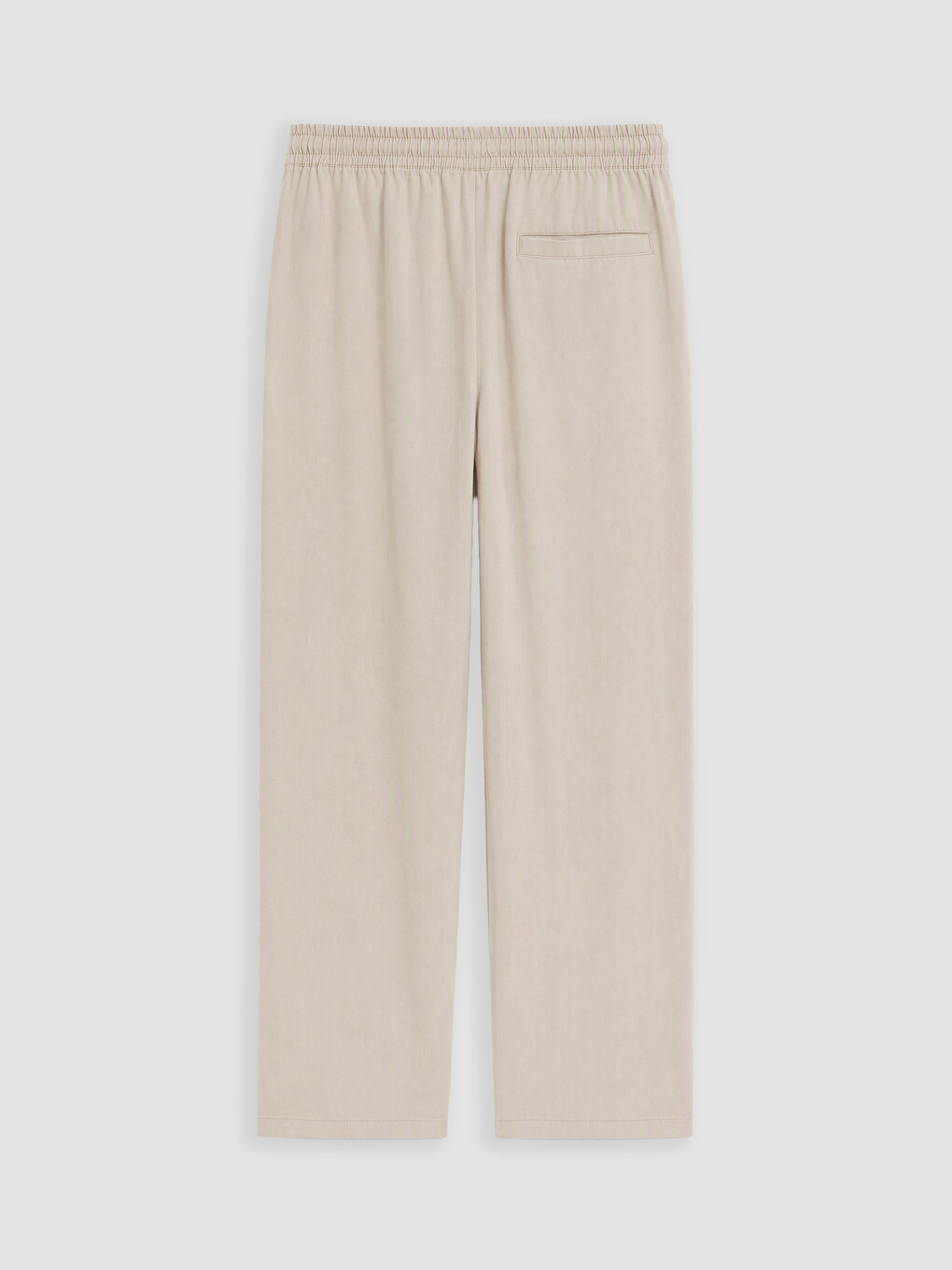 Gri Relax Fit Gabardin Erkek Pantolon-2