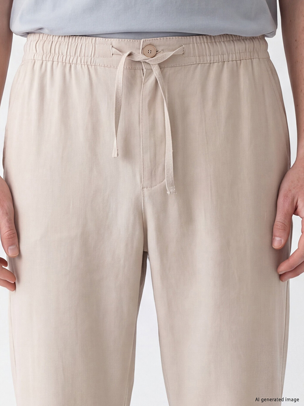 Relax Fit Gabardine Men's Trousers-2