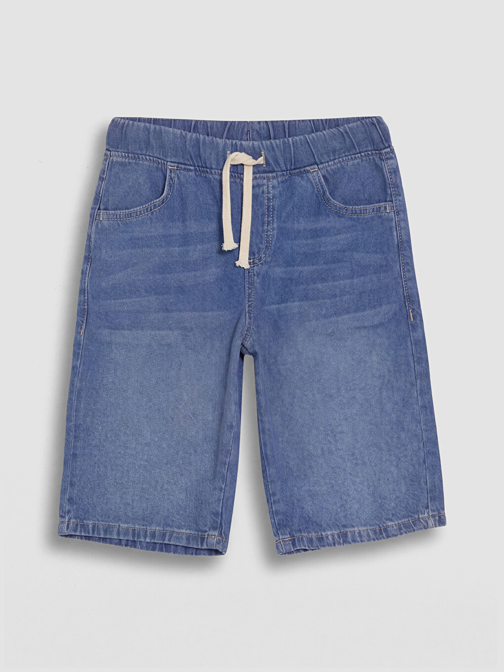 İndigo Erkek Çocuk Jean Bermuda Şort
