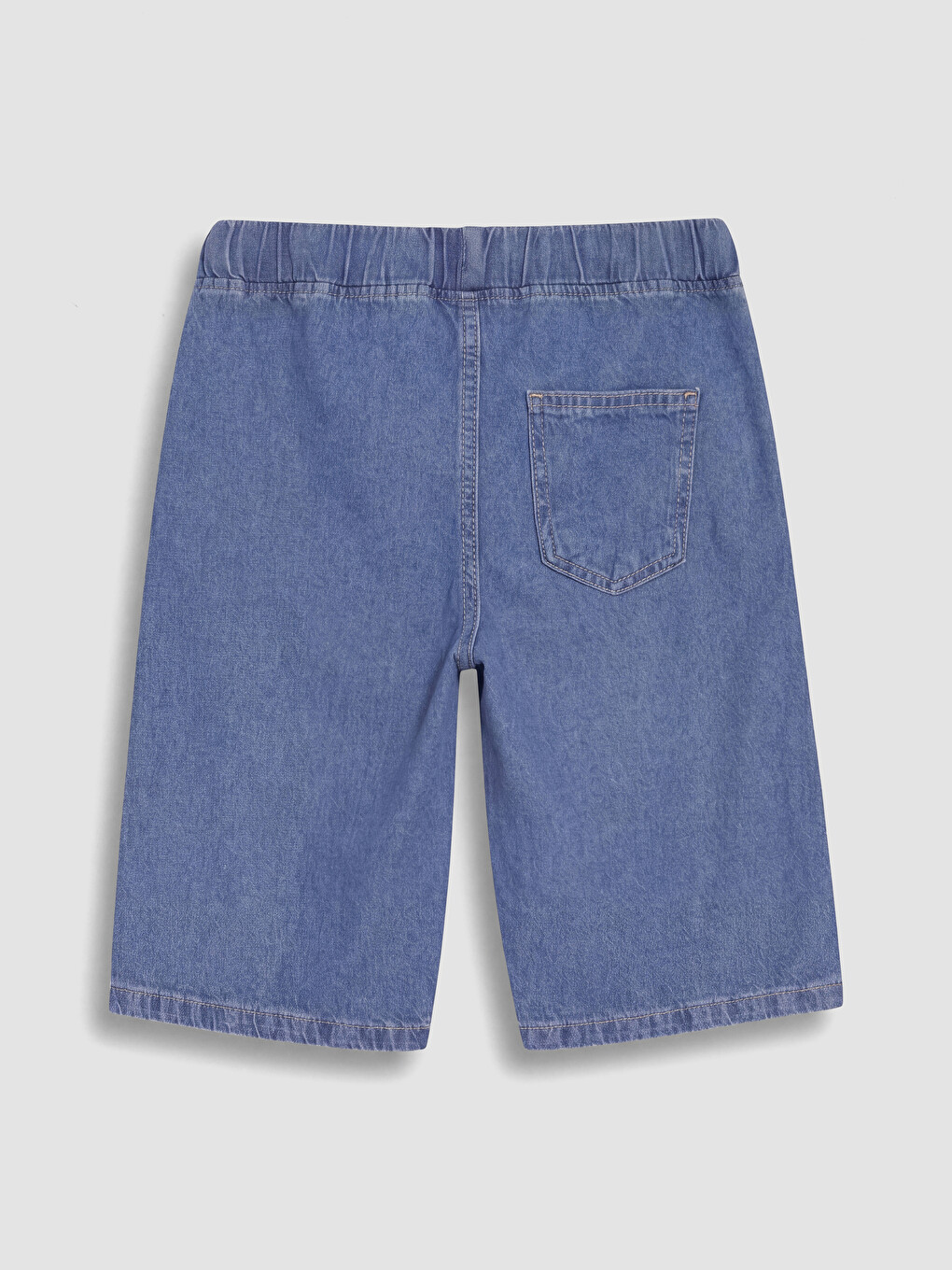 İndigo Erkek Çocuk Jean Bermuda Şort-2