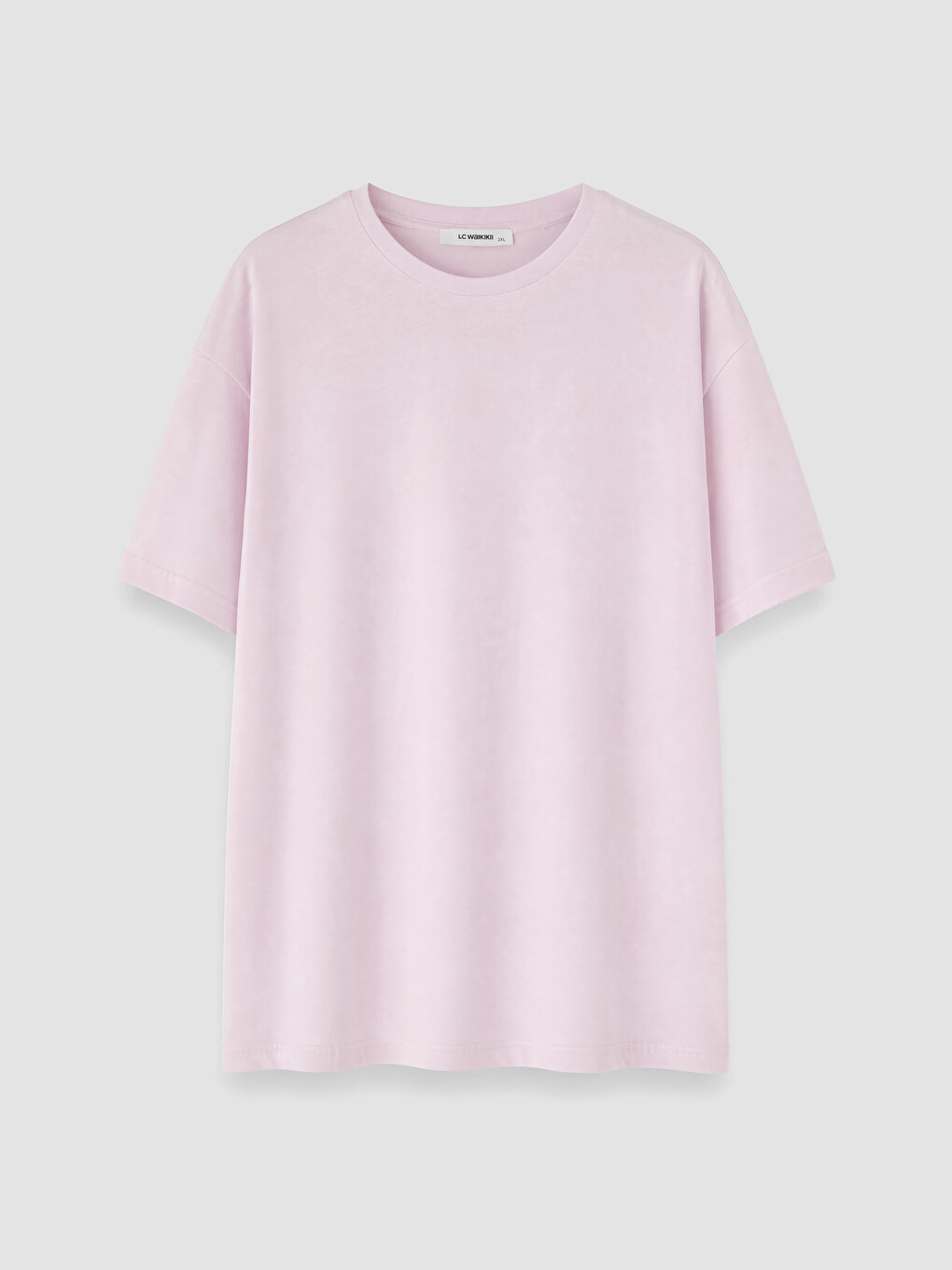 Pembe Büyük Beden Kadın Tişört