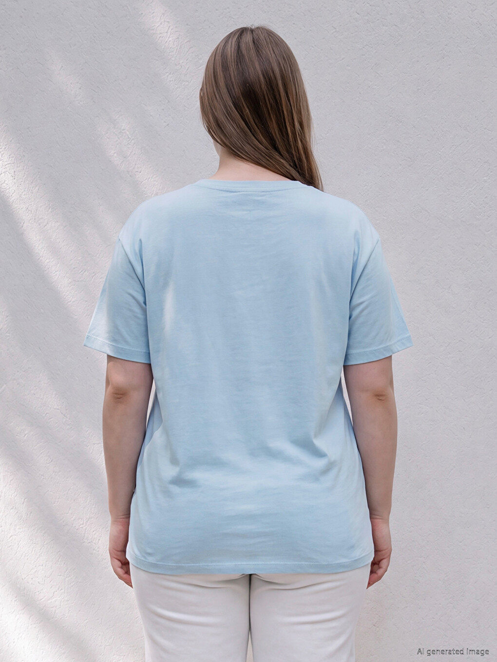 Plus Size Women's T-shirt-3