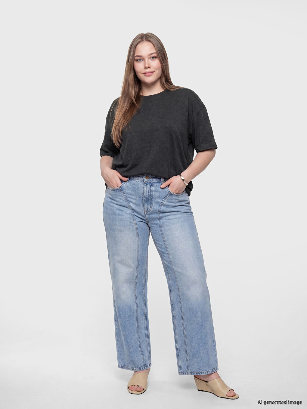 Plus Size Women's T-Shirt-1