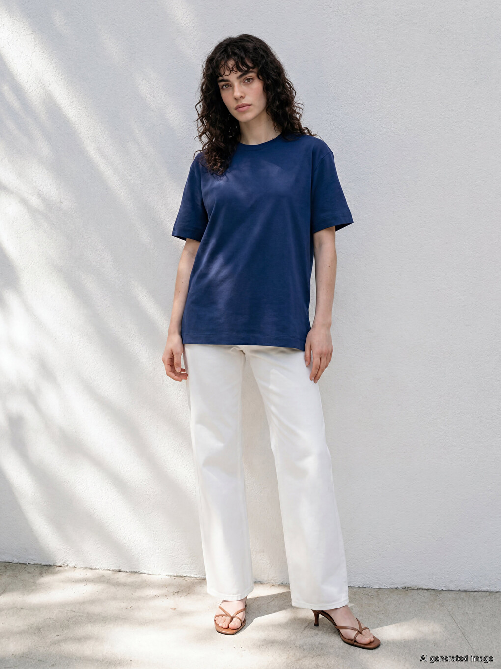 %100 Cotton Women's T-shirt-1