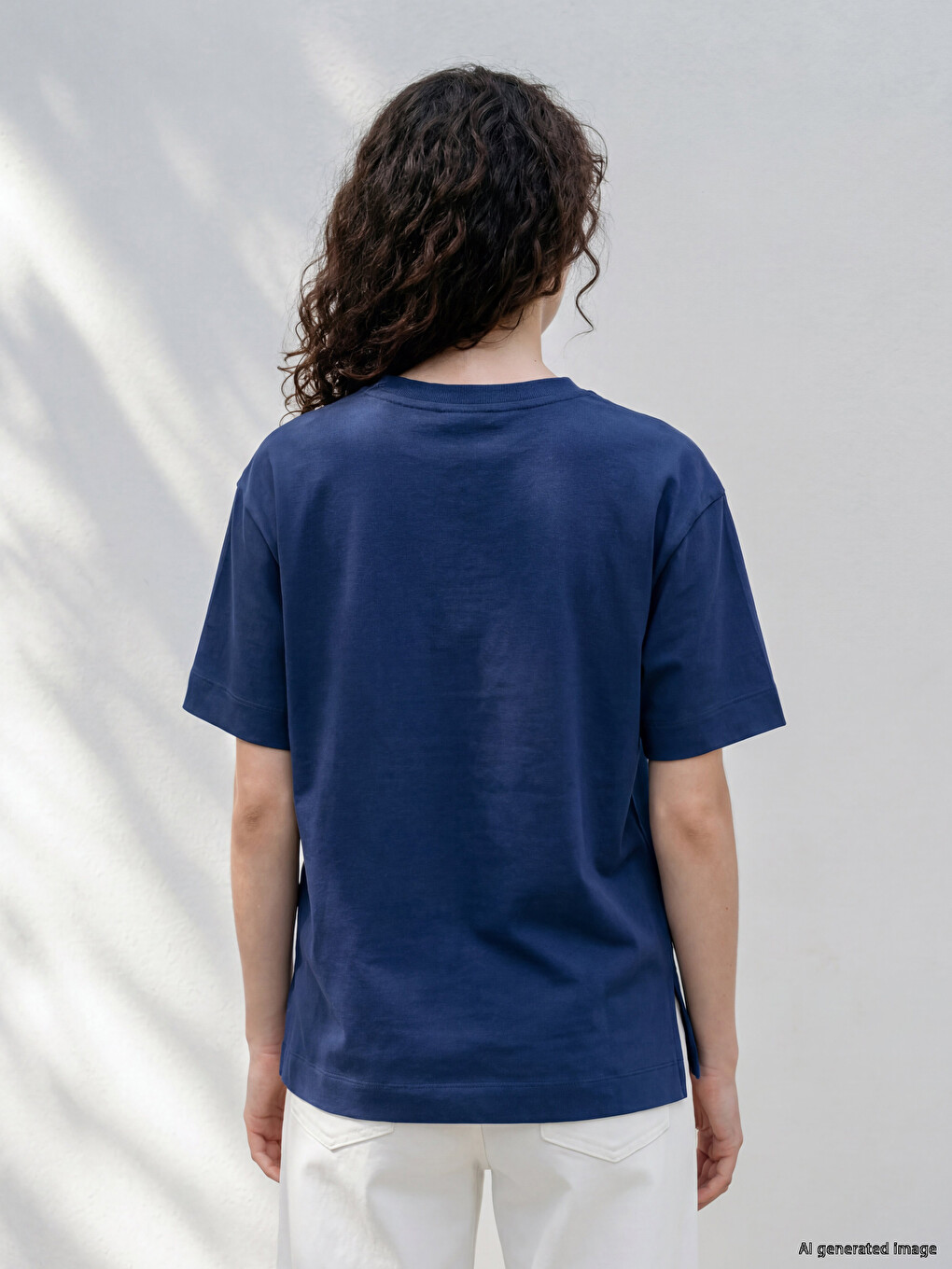 %100 Cotton Women's T-shirt-3