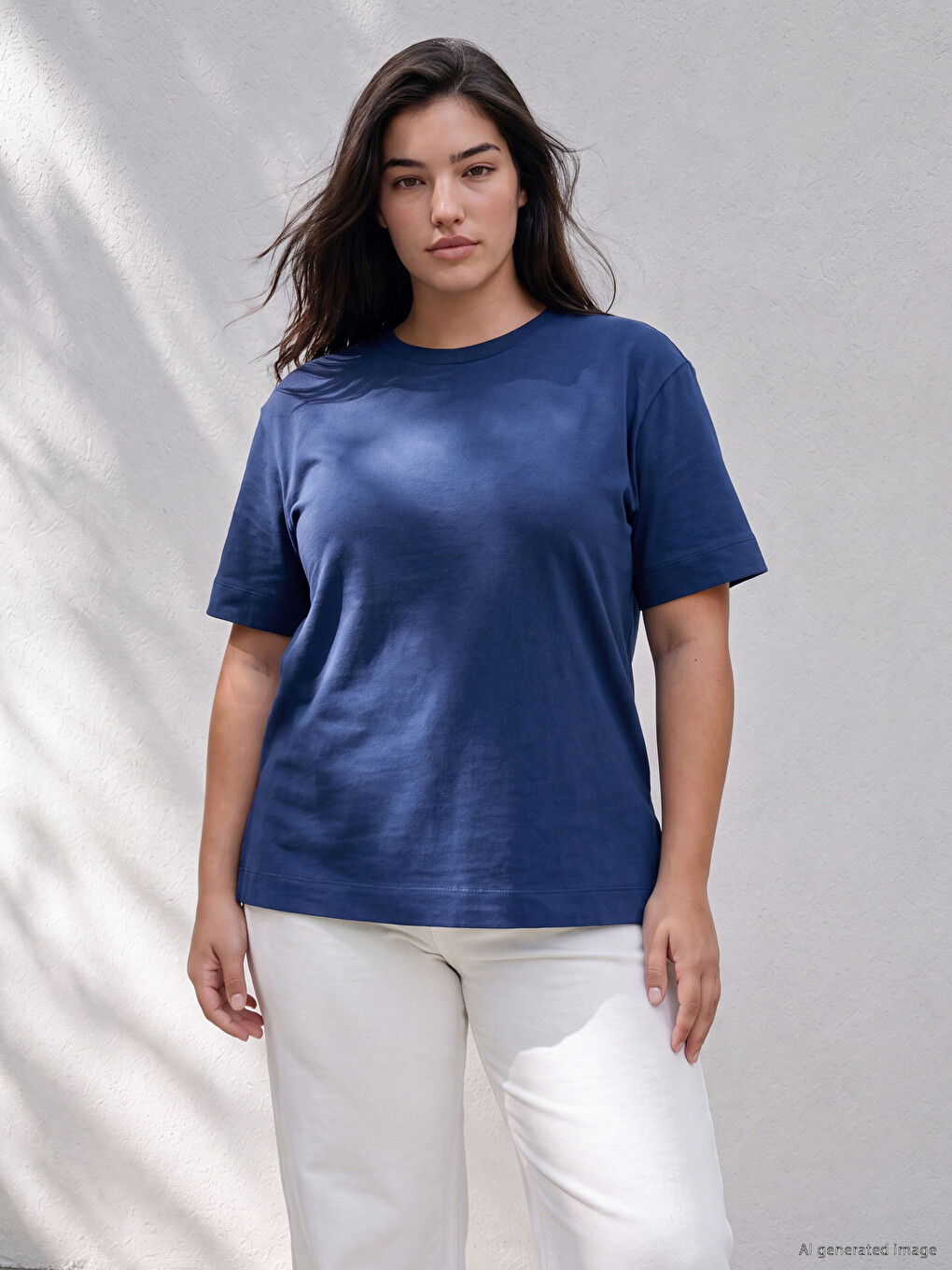 %100 Cotton Women's T-shirt-4