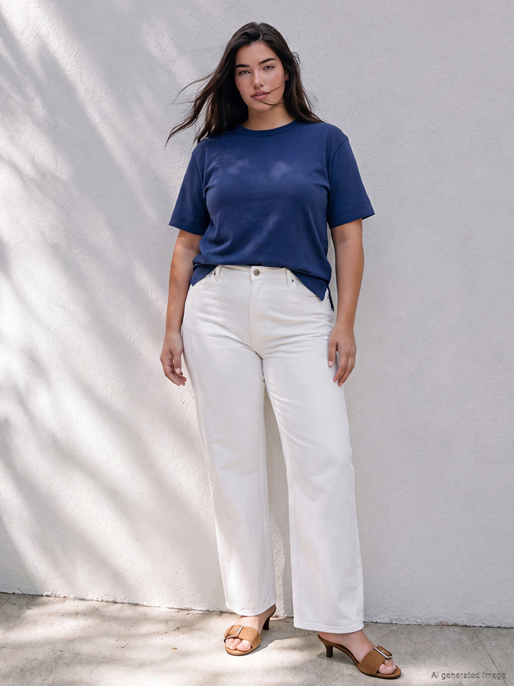 %100 Cotton Women's T-shirt-5