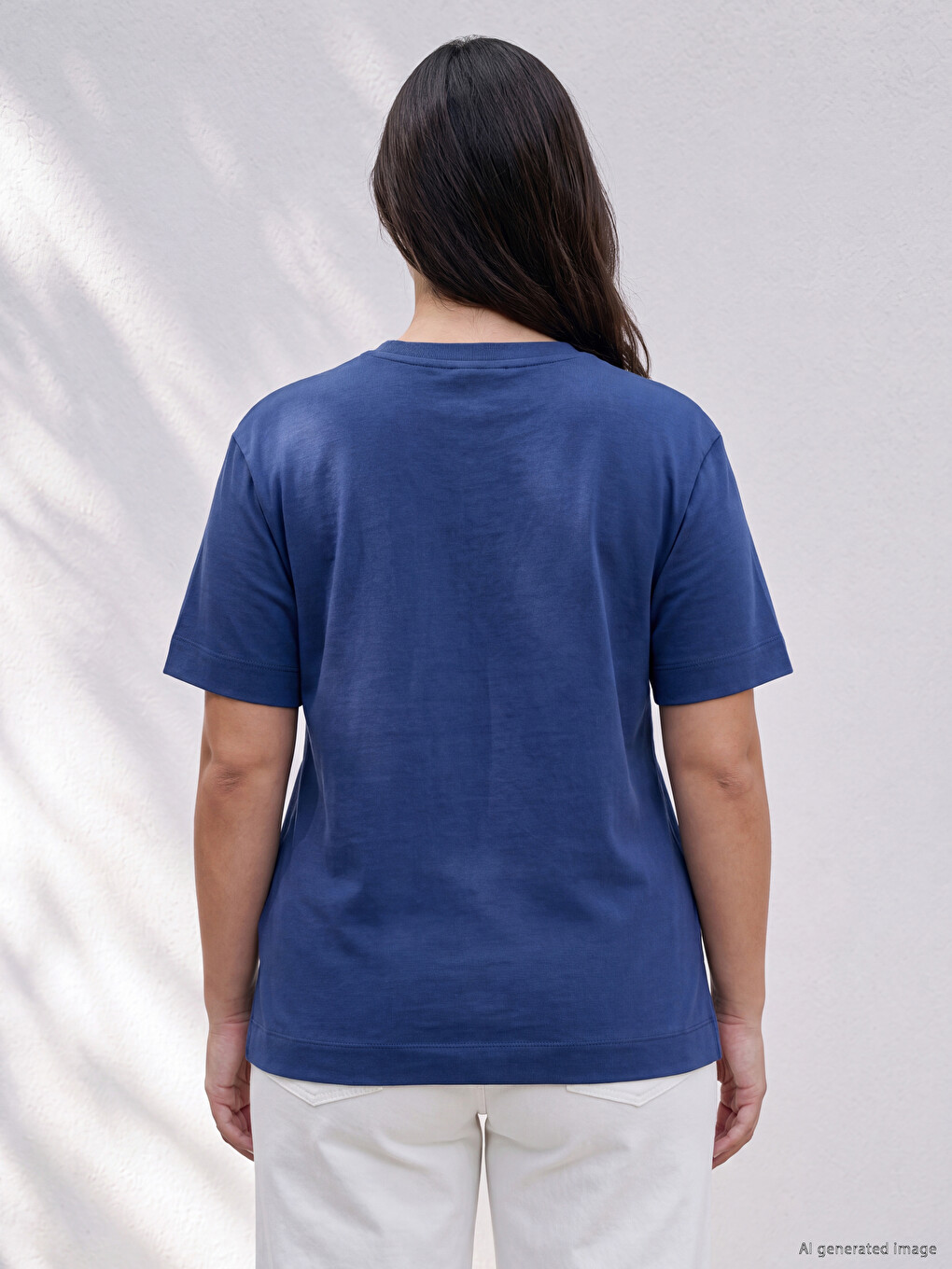 %100 Cotton Women's T-shirt-7