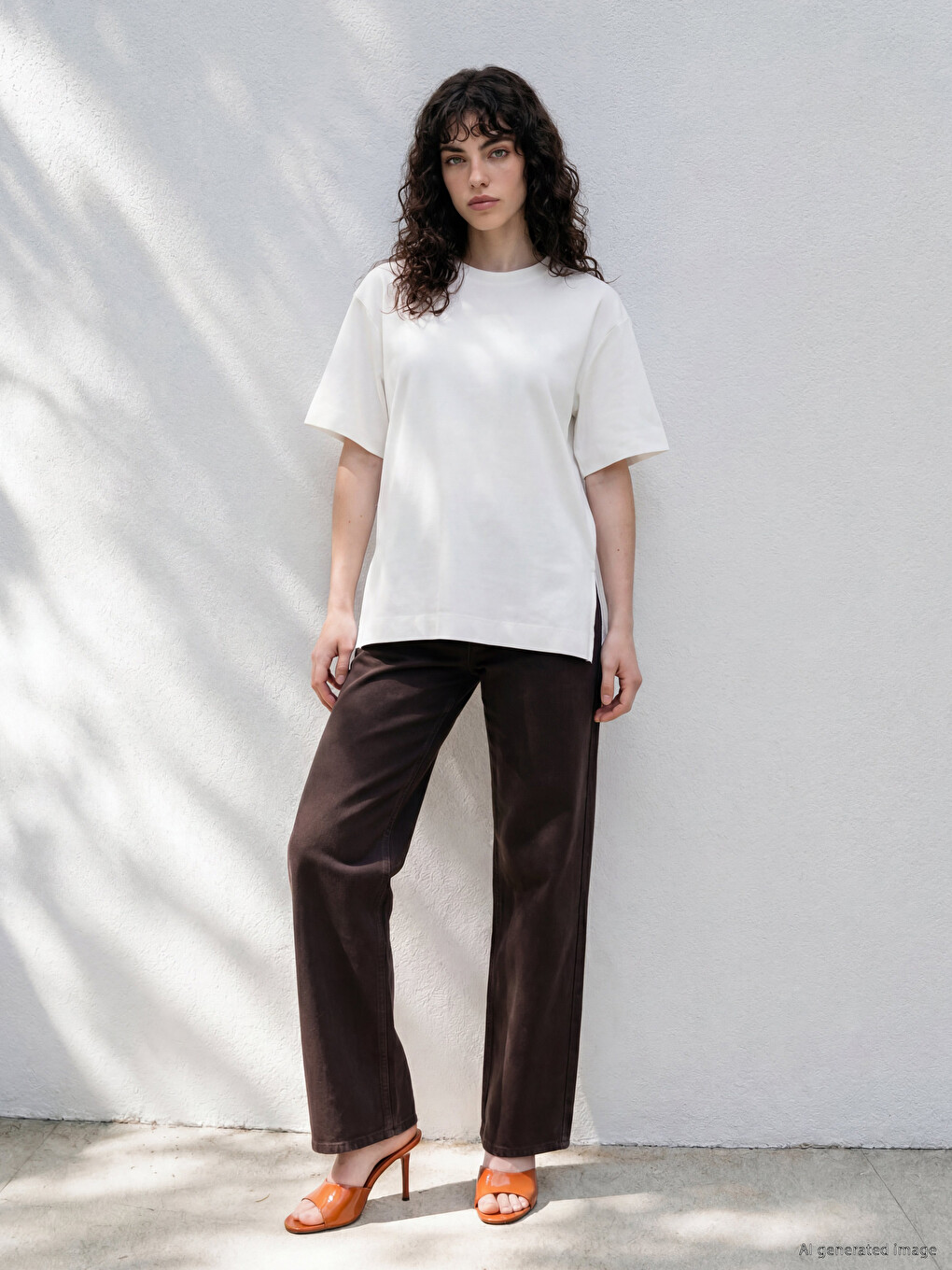%100 Cotton Women's T-shirt-1