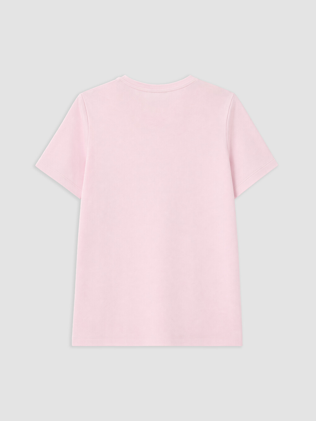 Pembe Petite %100 Pamuklu Kadın Tişört-1