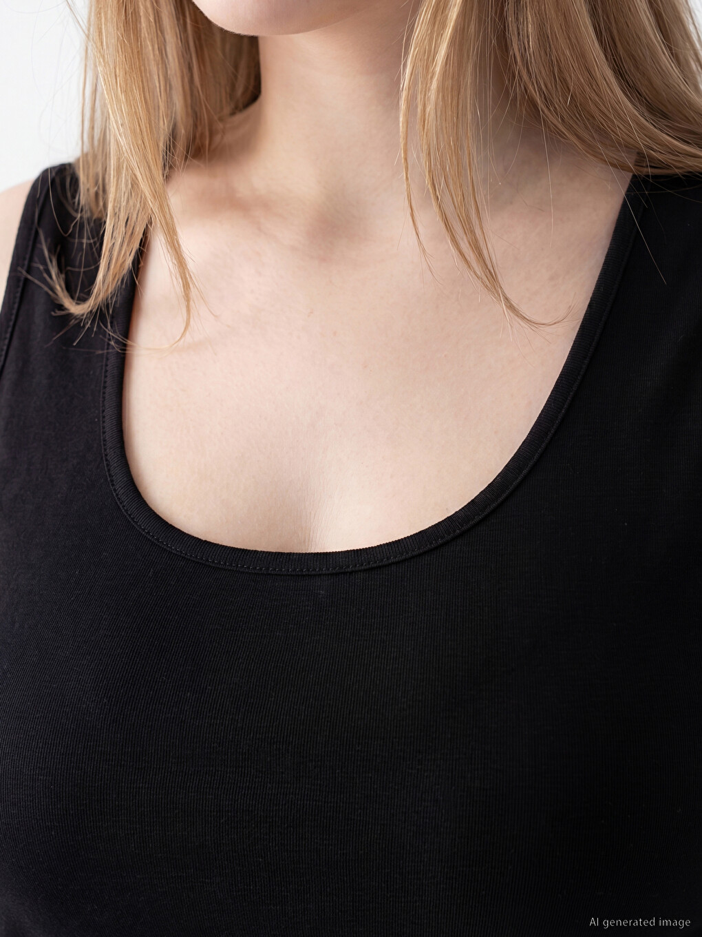 Plus Size Ženski Top majica sa okruglim izrezom-2