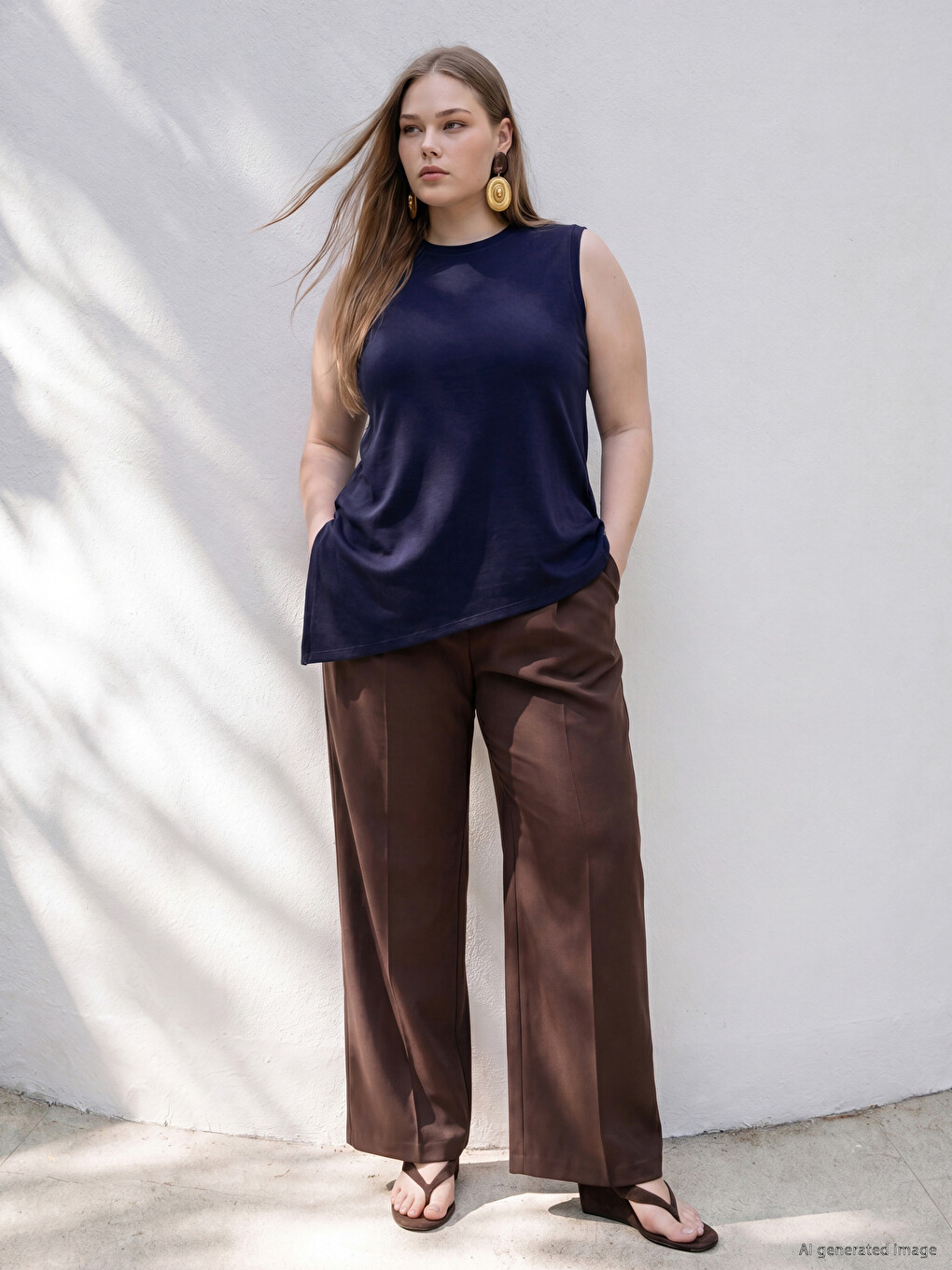 Plus Size Asimetrična Atlet Majica Za Žene-1