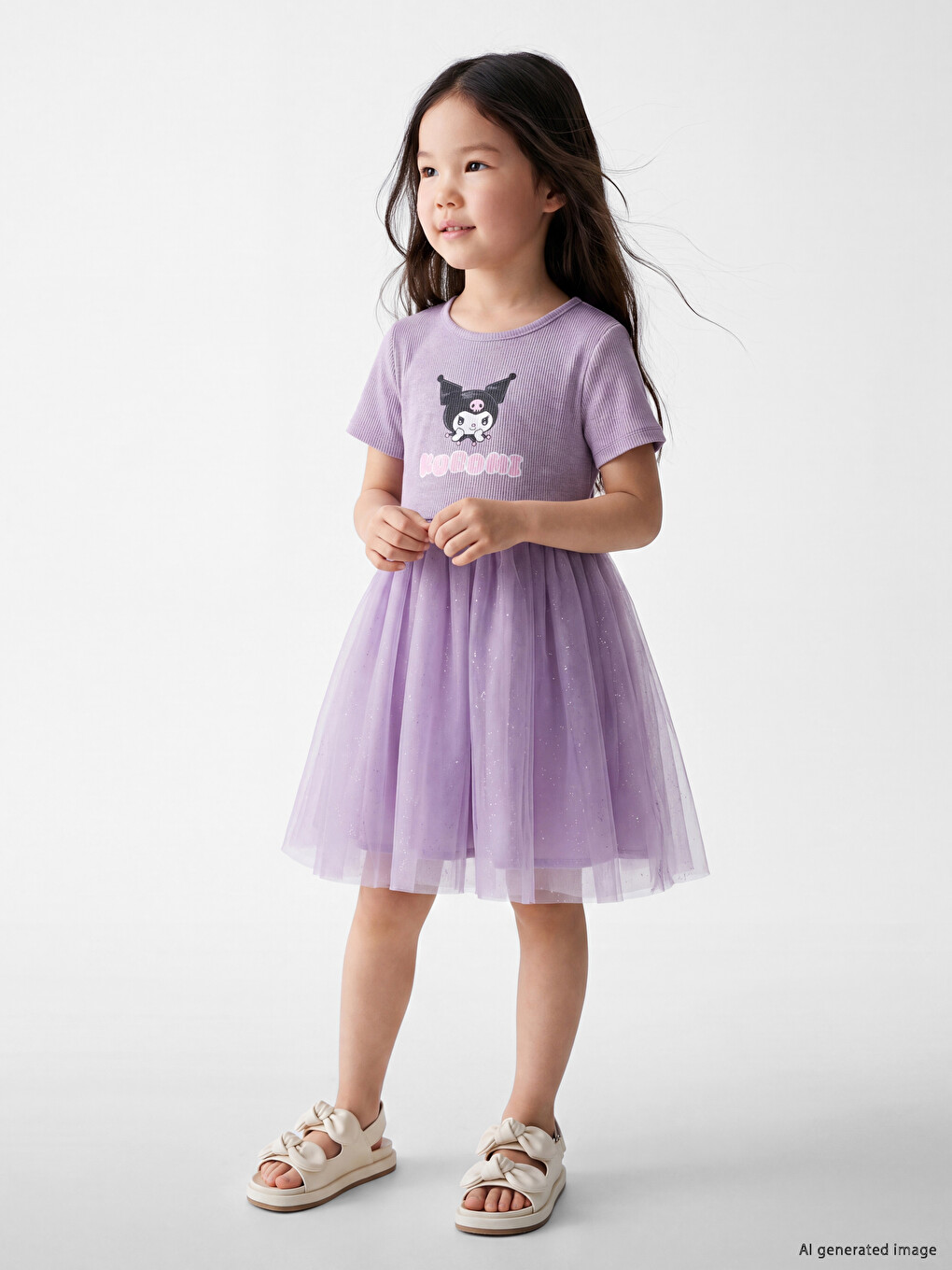 Kuromi Licencirana Tutu Haljina Za Djevojčice-1