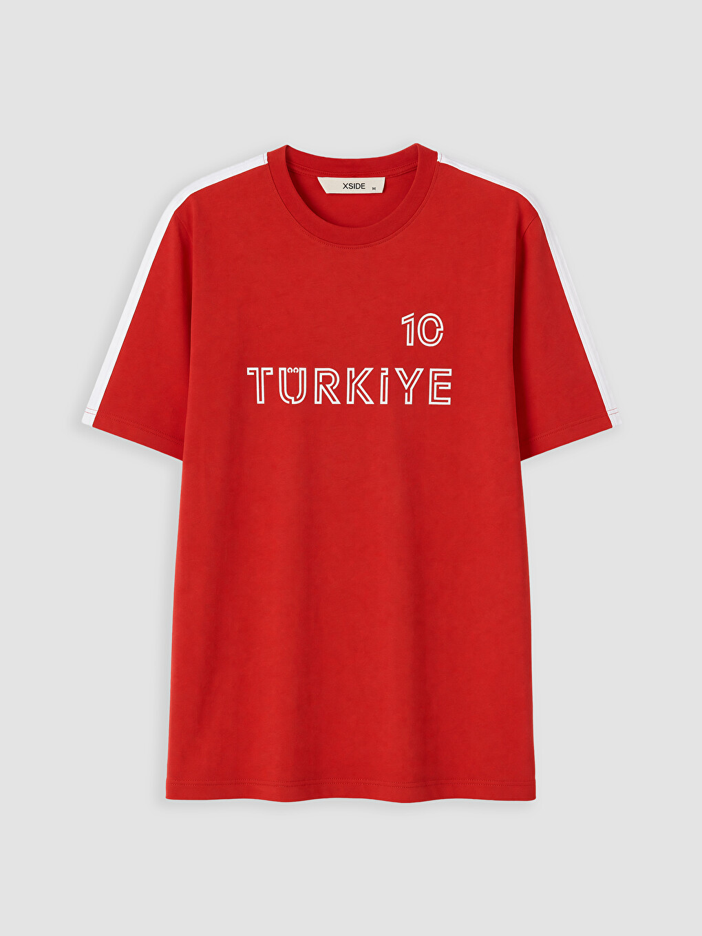 Turkey Printed Crew Neck Men's T-Shirt-1