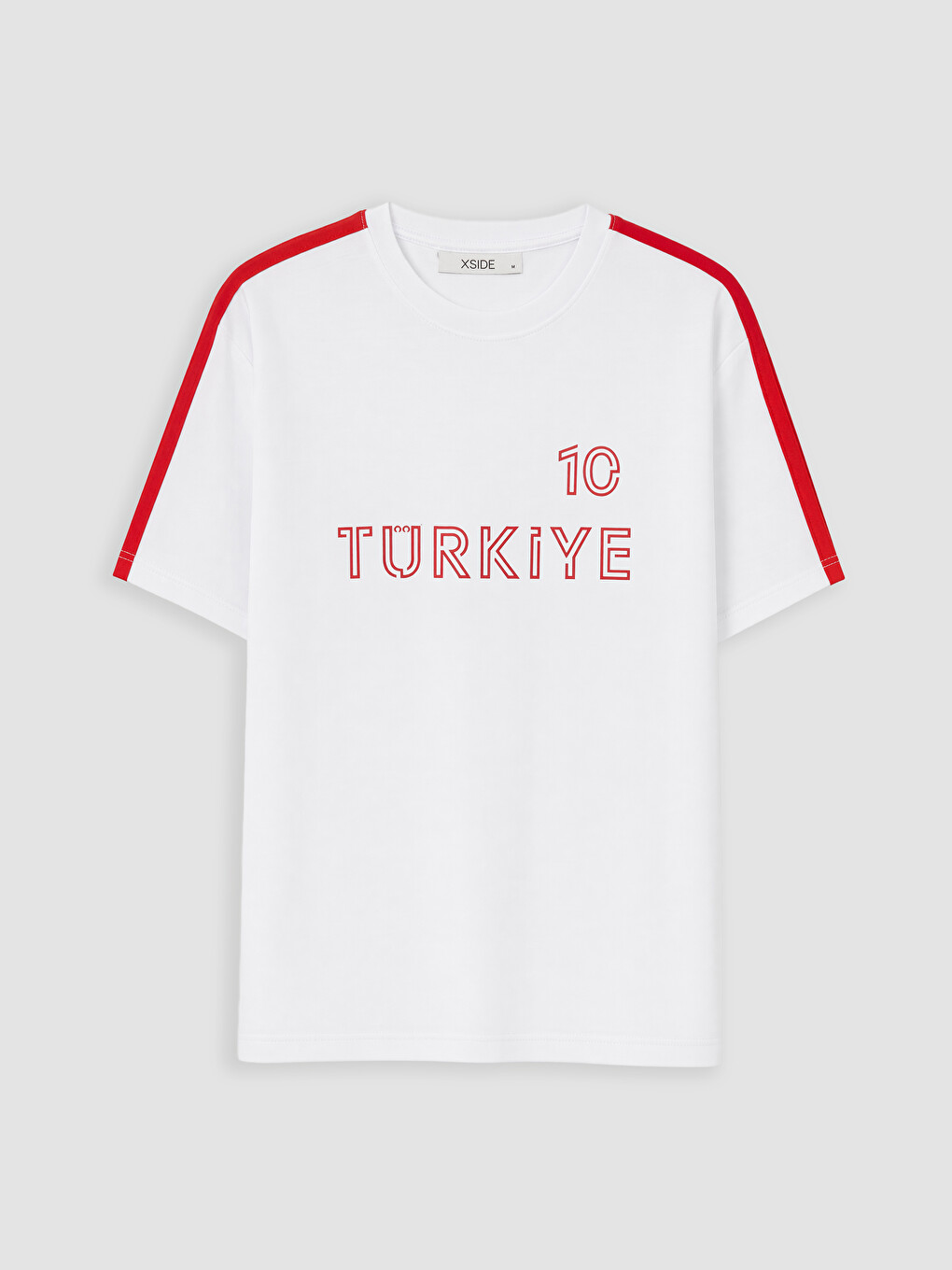 Crew Neck Turkey Printed Men's T-Shirt-2