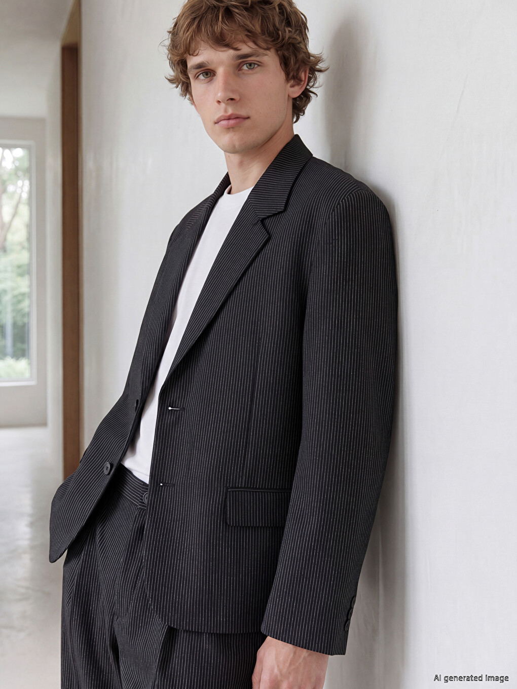 Siyah Regular Fit Erkek Blazer Ceket