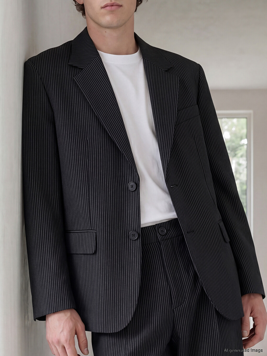 Siyah Regular Fit Erkek Blazer Ceket-2