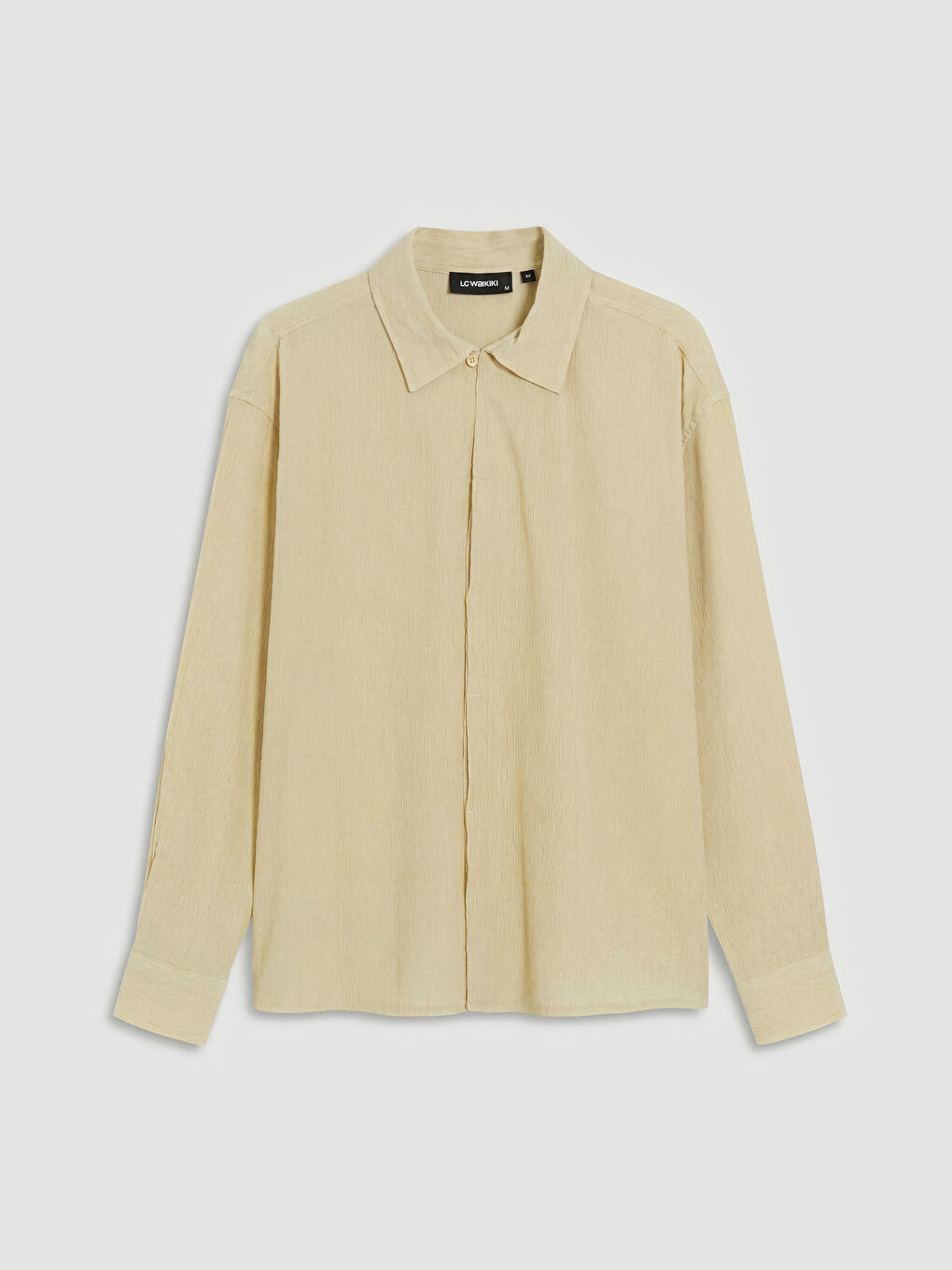 Bej Regular Fit Erkek Gömlek