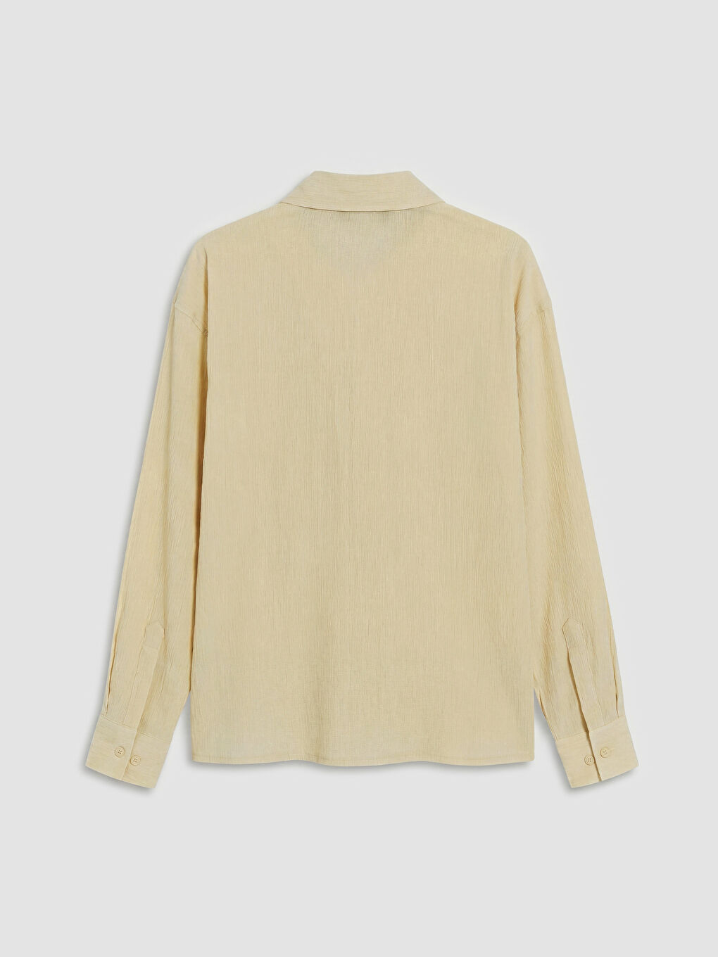 Bej Regular Fit Erkek Gömlek-1