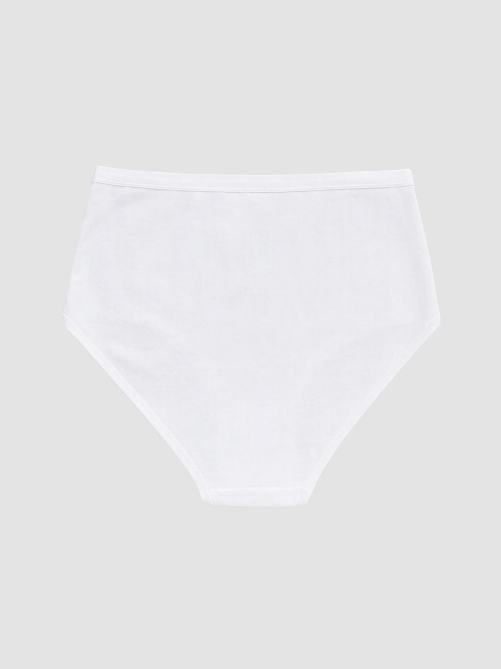 Woman White High-waisted Knickers-1