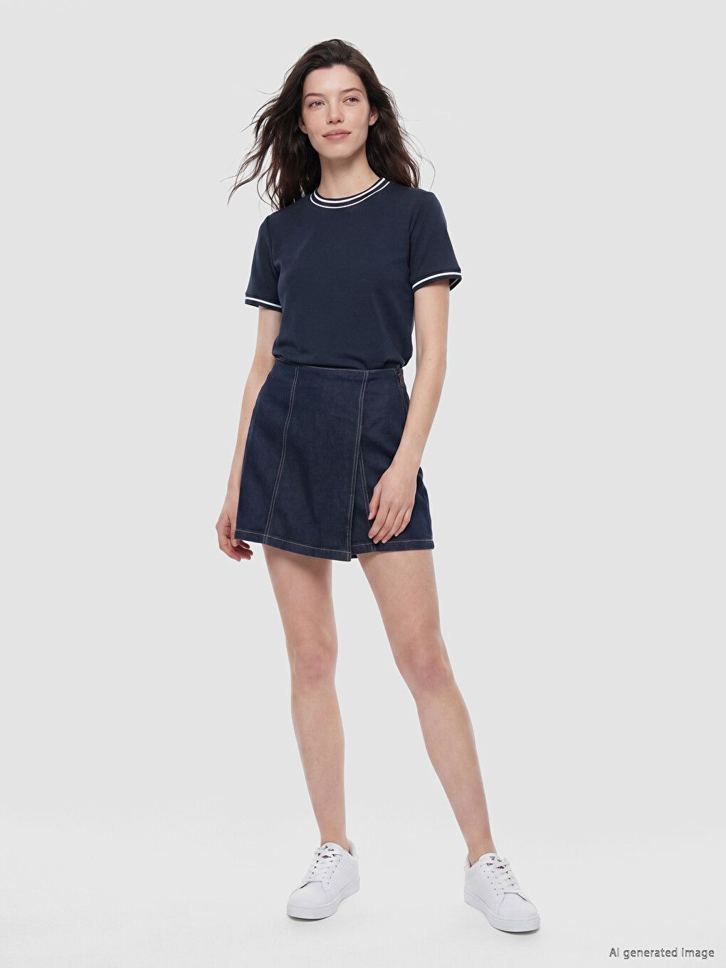 Crew Neck Soft Touch Women's T-Shirt-1