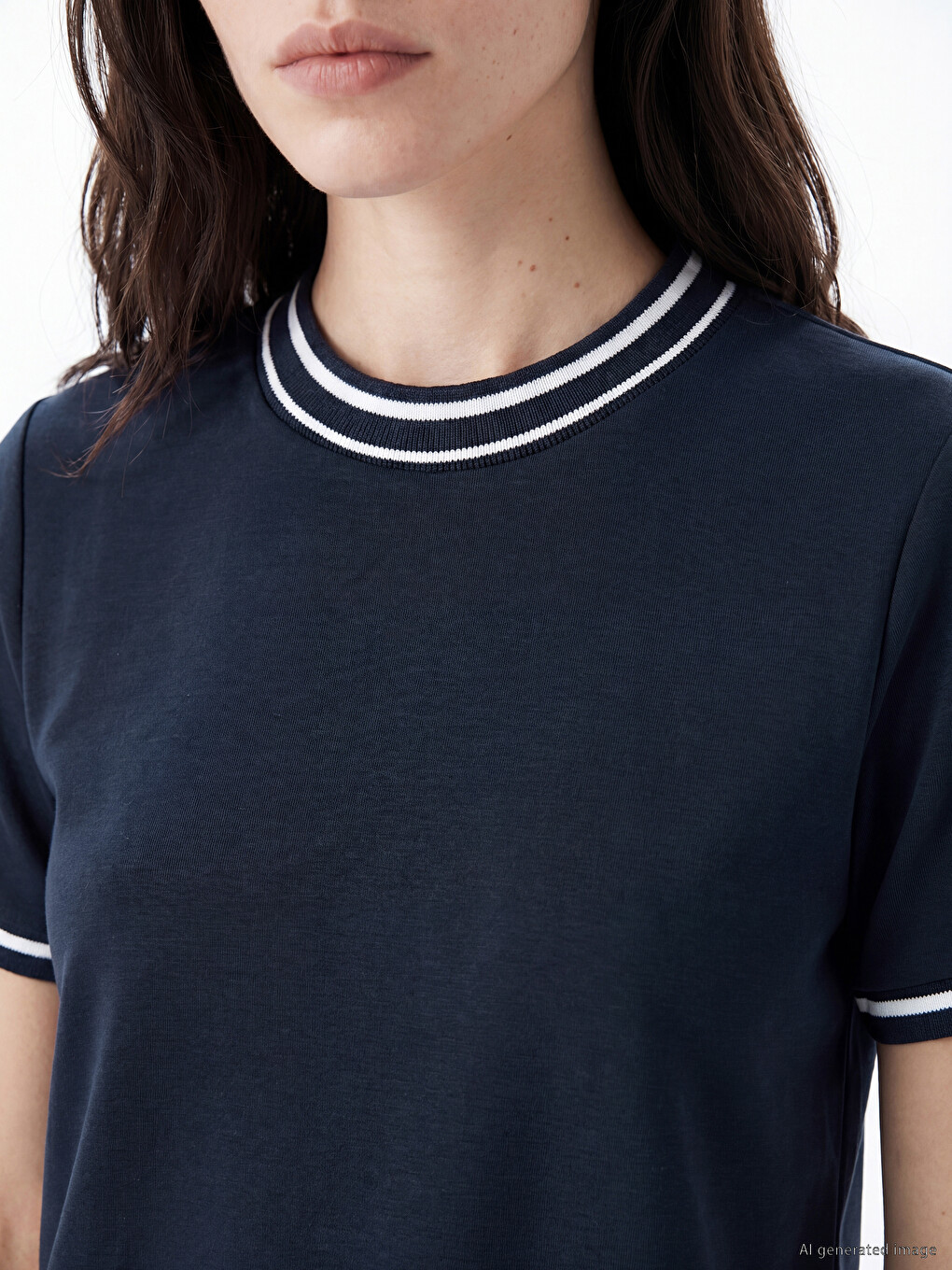 Crew Neck Soft Touch Women's T-Shirt-2