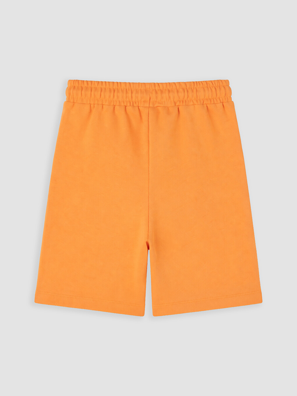 Turuncu Chicago Baskılı Erkek Çocuk Şortlu Takım-1