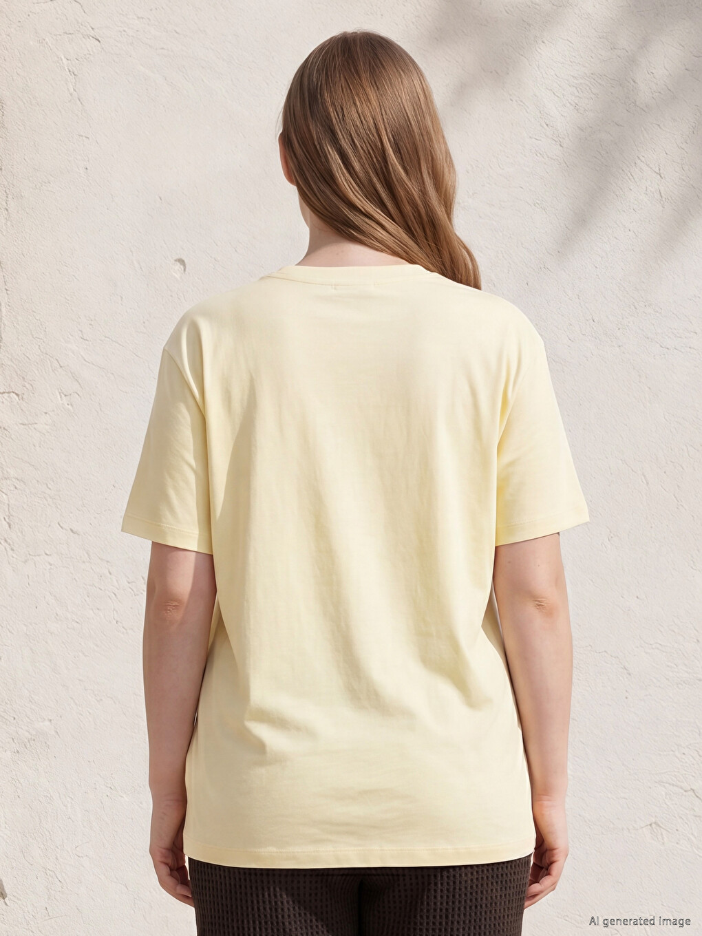 Plus Size 100% Cotton Women's T-shirt-3