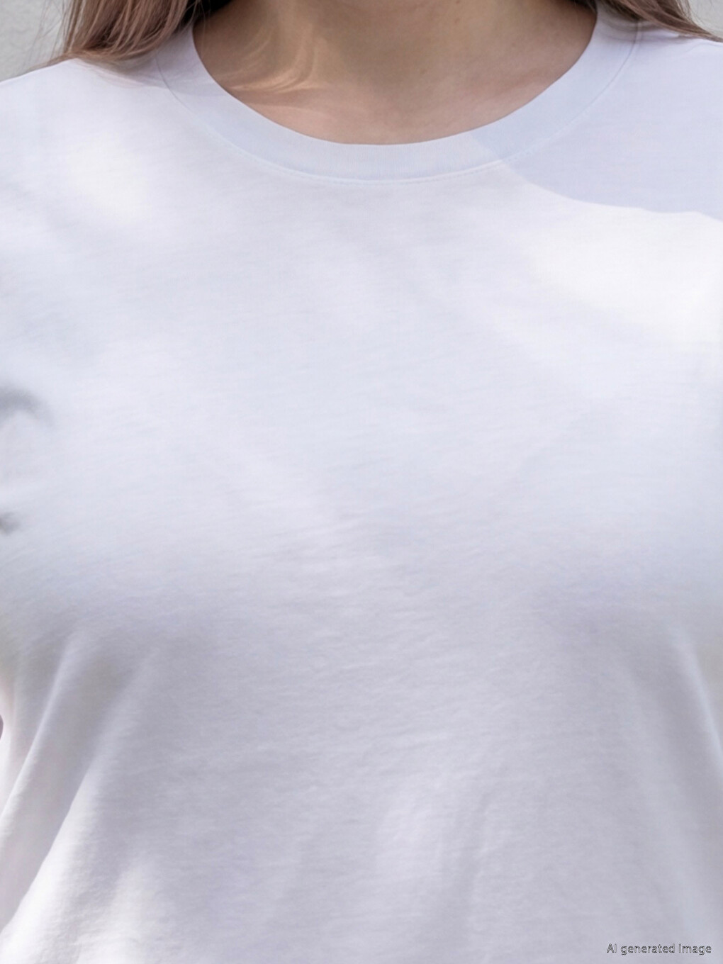 Plus Size 100% Cotton Women's T-shirt-2