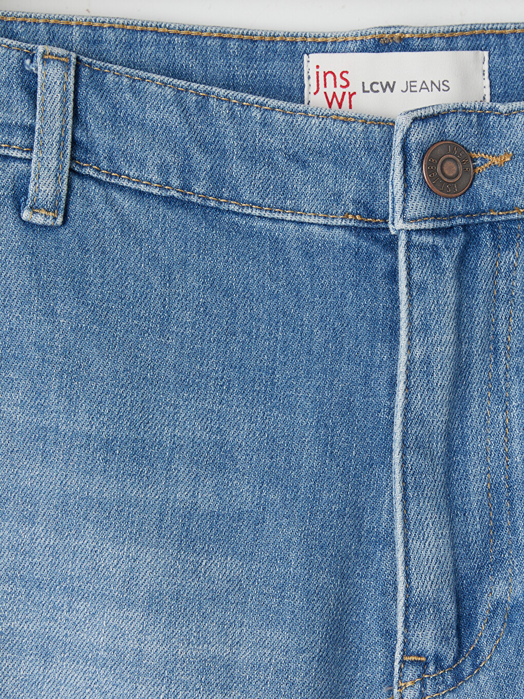 İndigo Relax Fit Erkek Jean Şort-2