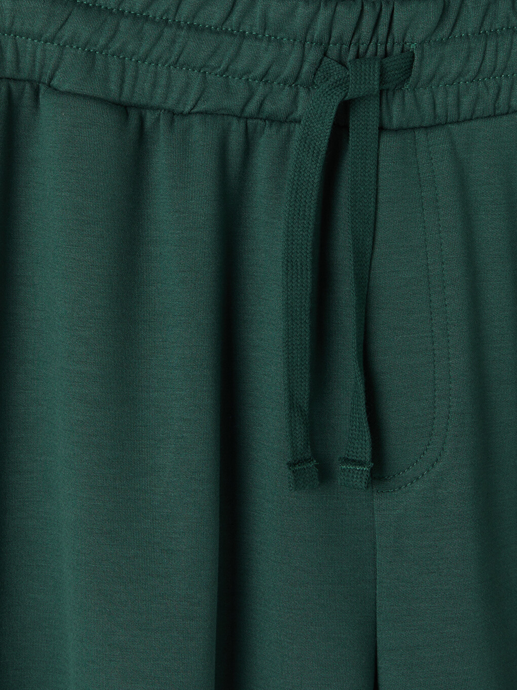 Yeşil Regular Fit Erkek Pijama Alt Şort-1