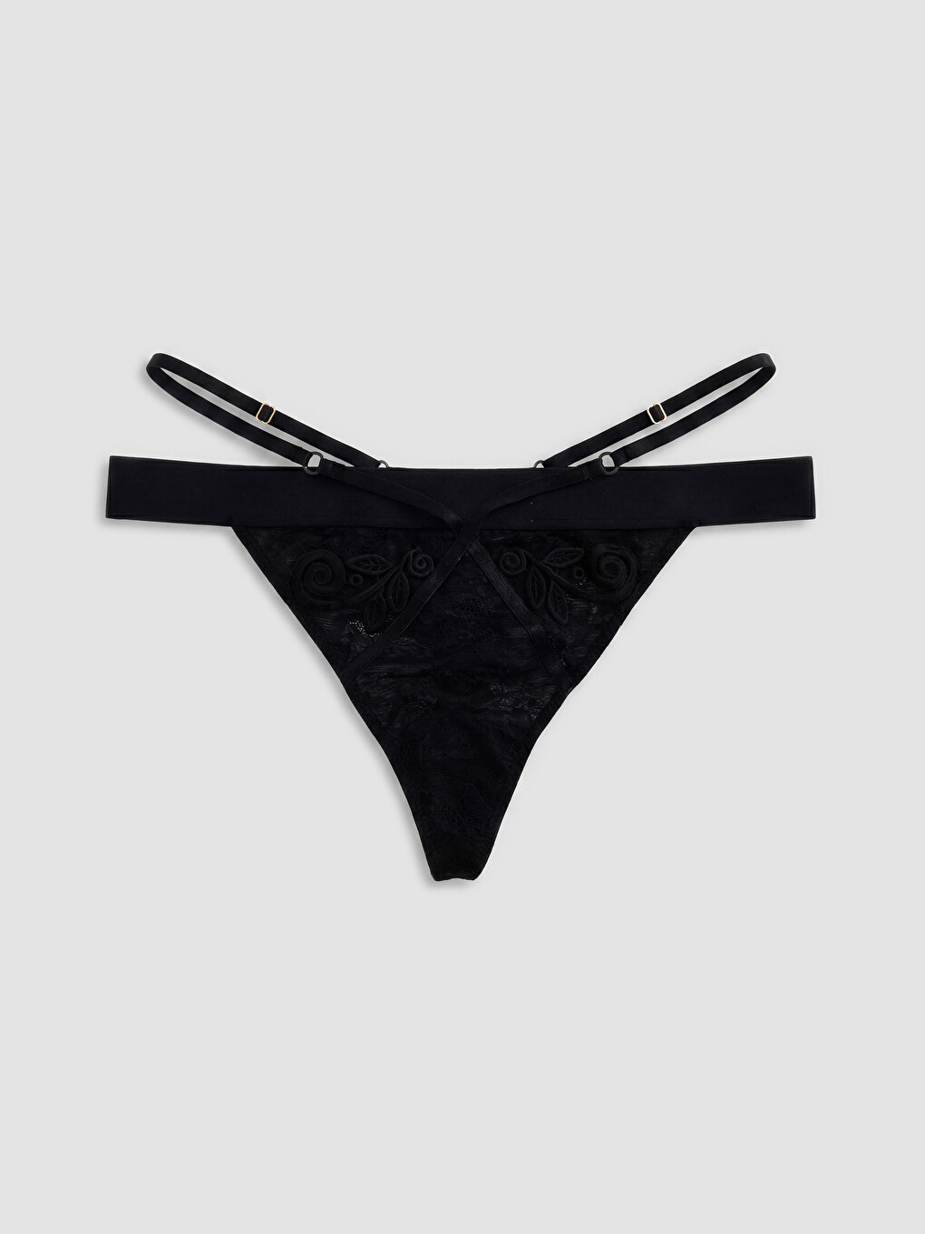 Lace Fancy Thong Knickers