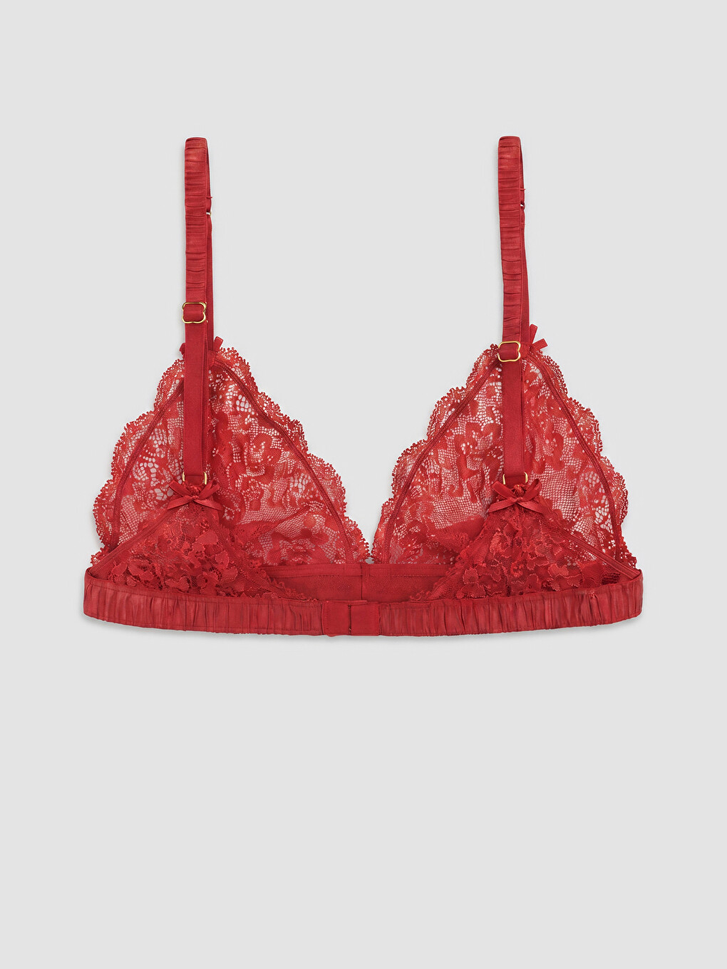 Non-Wired Non-Padded Lace Fancy Bra-1