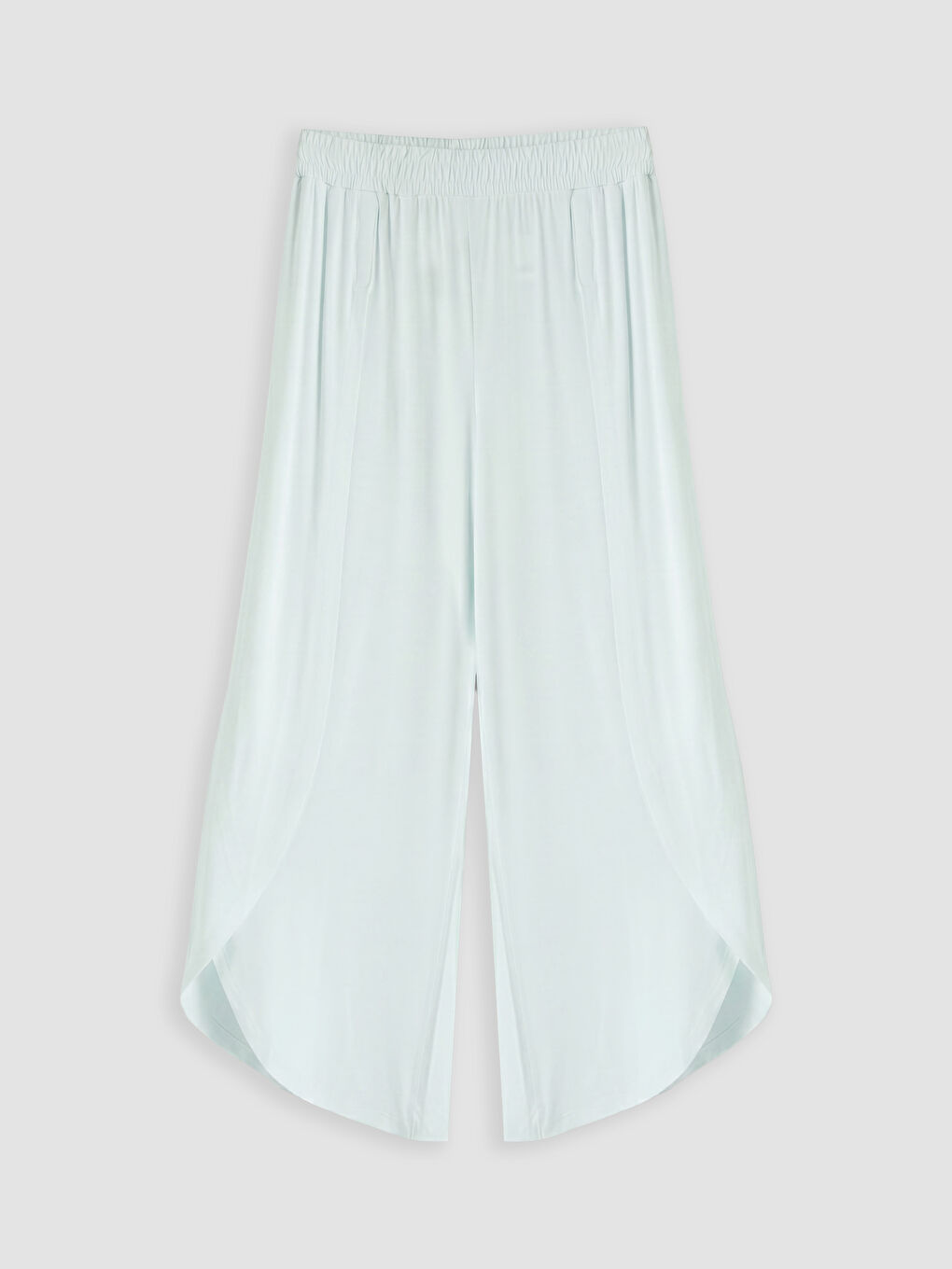 Mavi Kolay Giyilebilir Kadın Pijama Altı-3