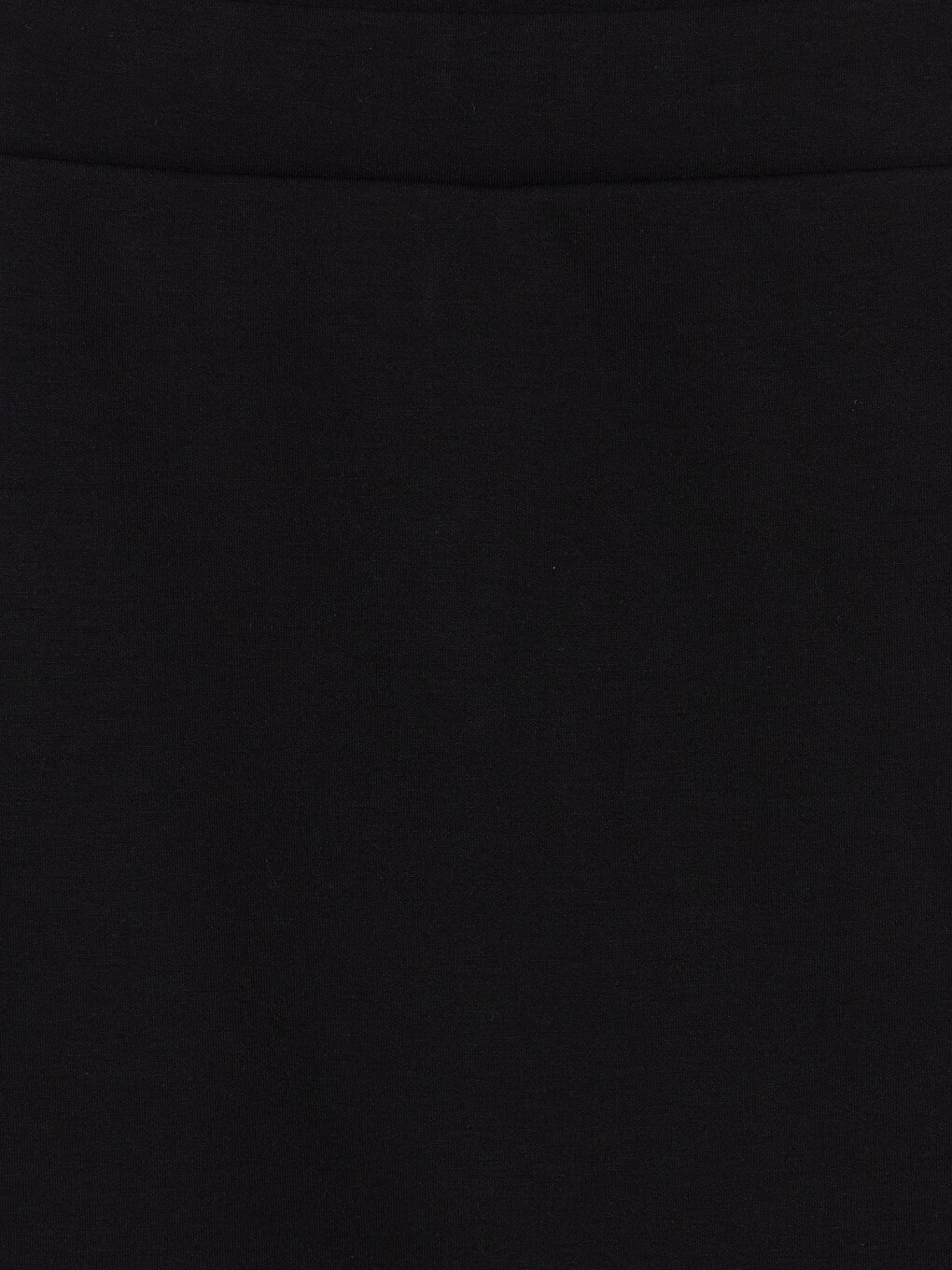 Siyah Beli Lastikli Spor Şort Etek-2