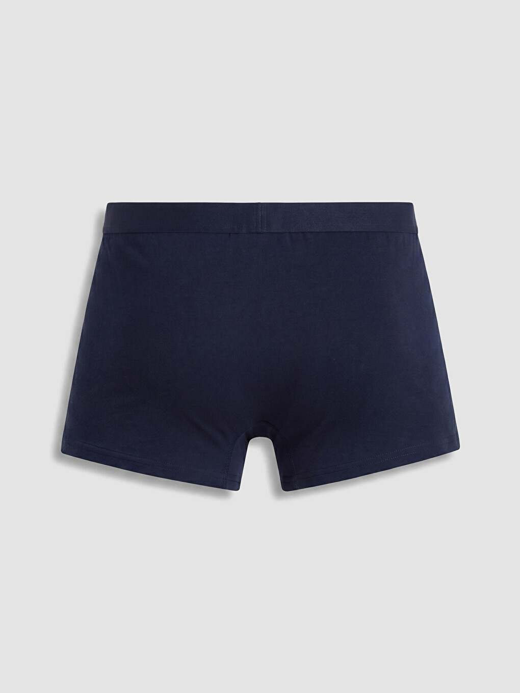 Lacivert Pamuklu Esnek Erkek Boxer 3'lü-2