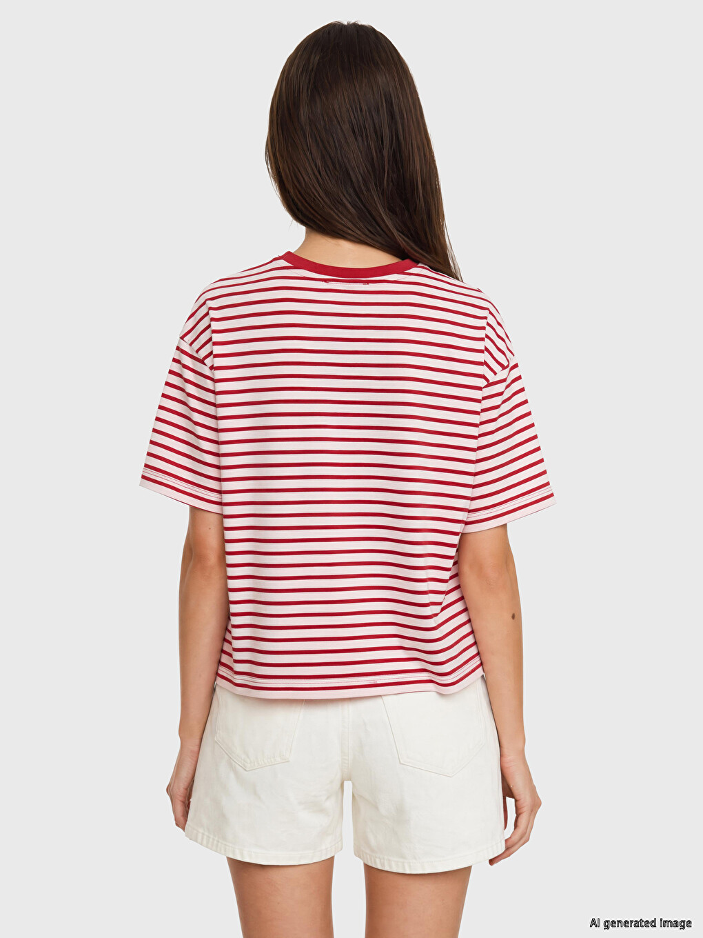 %100 Cotton Women's T-Shirt-3