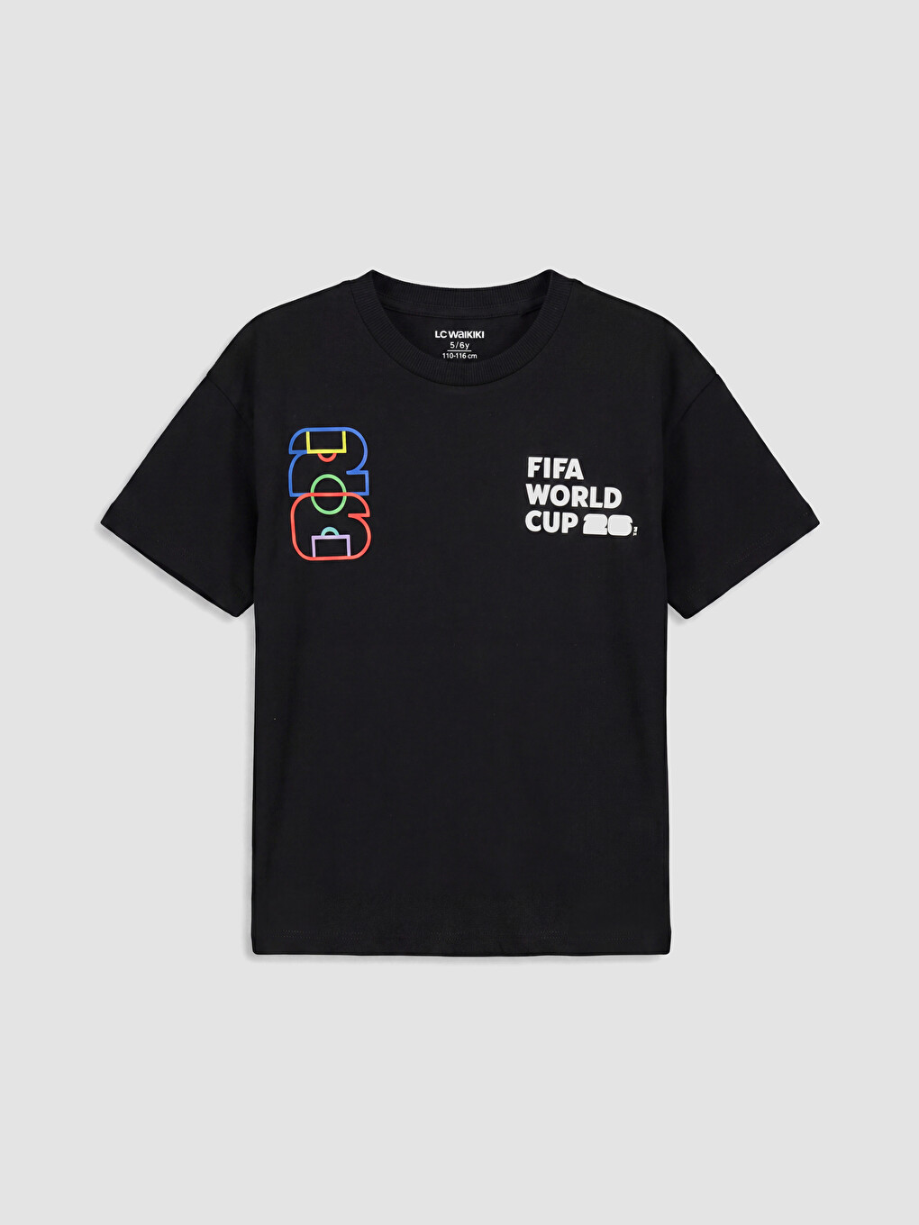 Dečija majica sa okruglim izrezom i FIFA printom-1