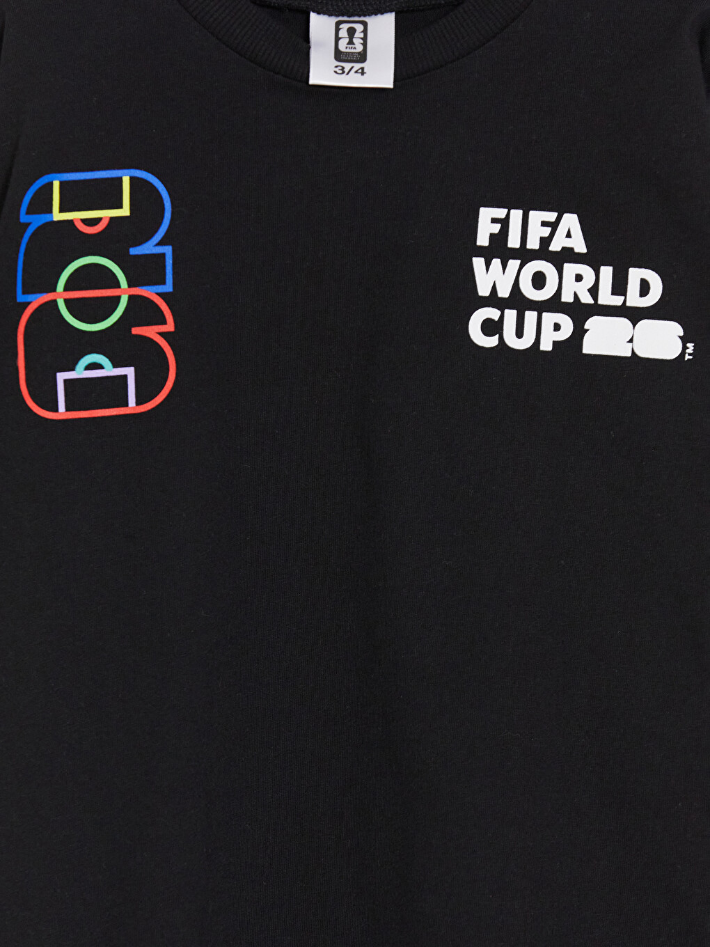 Dečija majica sa okruglim izrezom i FIFA printom-2