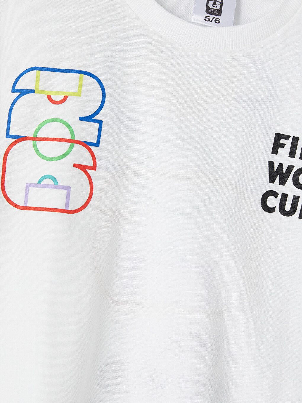 Majica sa okruglim izrezom FIFA 2026 sa štampom za dečake-4