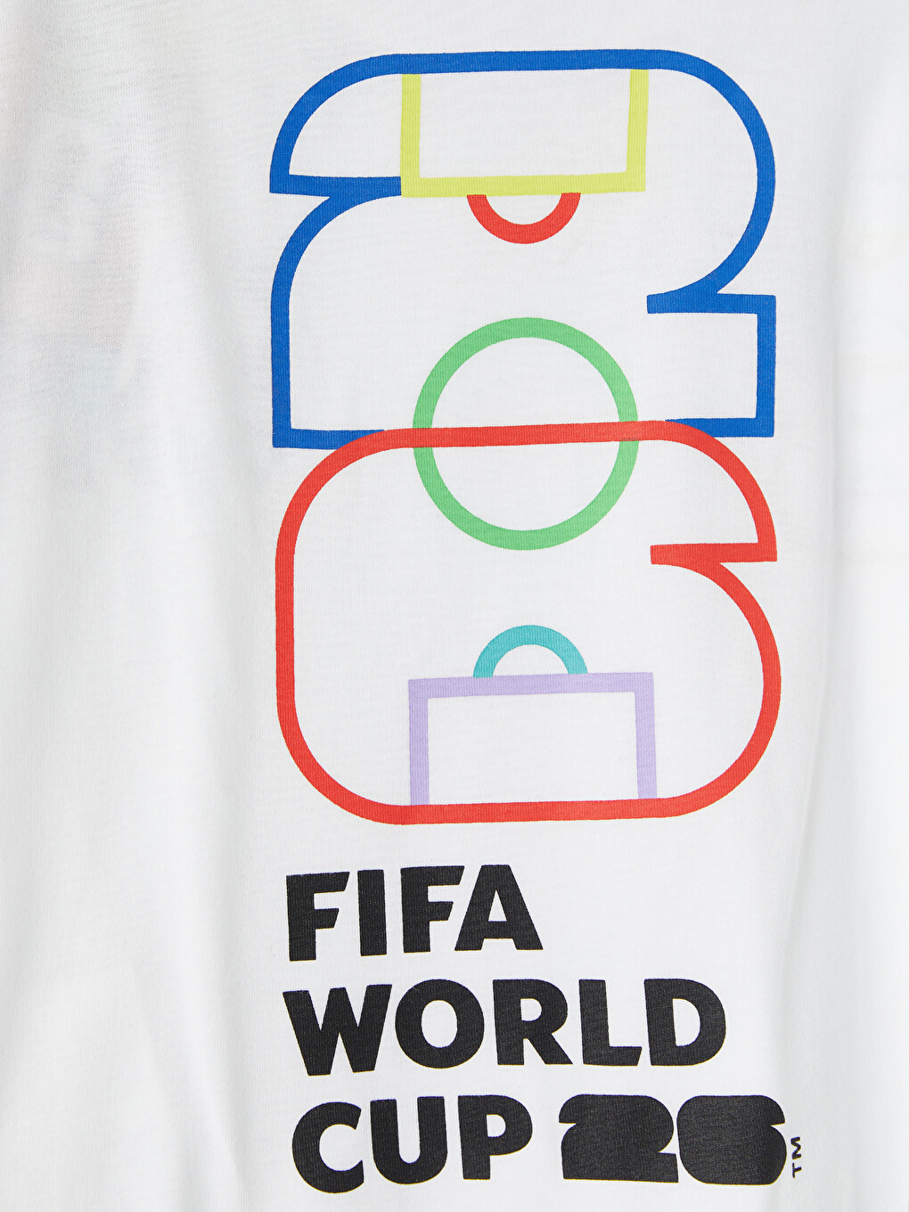Majica sa okruglim izrezom FIFA 2026 sa štampom za dečake-5