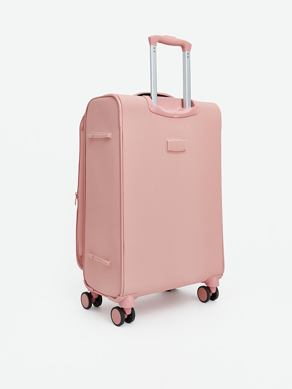 Pembe Kilit Detaylı Orta Boy Valiz-1