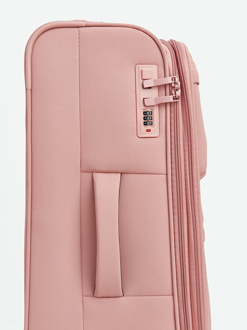Pembe Kilit Detaylı Orta Boy Valiz-3
