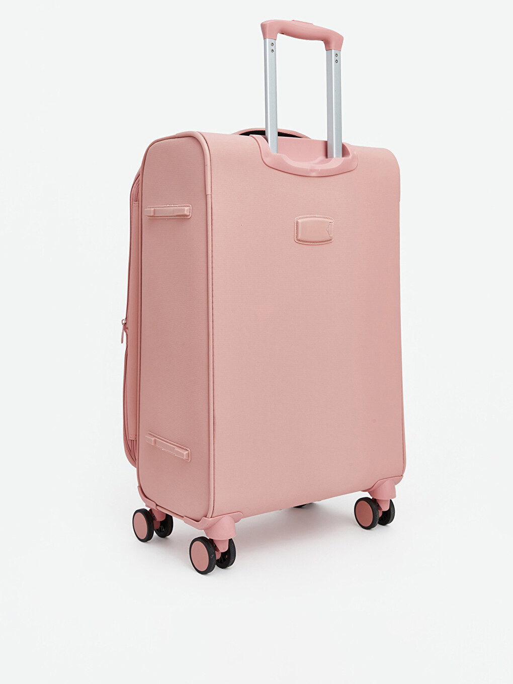 Pembe Kilit Detaylı Büyük Boy Valiz-1