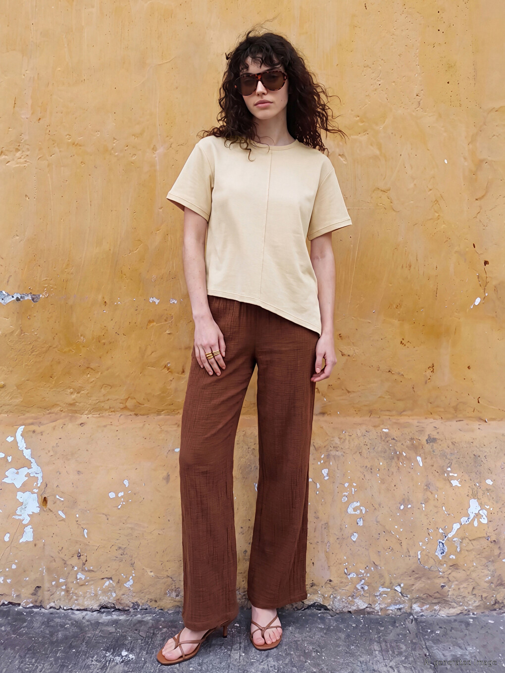 Soft Touch Asymmetric Cut Women's T-shirt-1