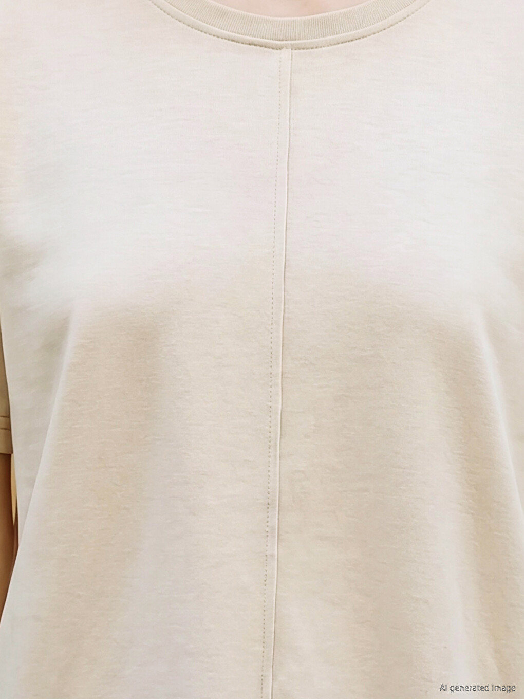 Soft Touch Asymmetric Cut Women's T-shirt-2