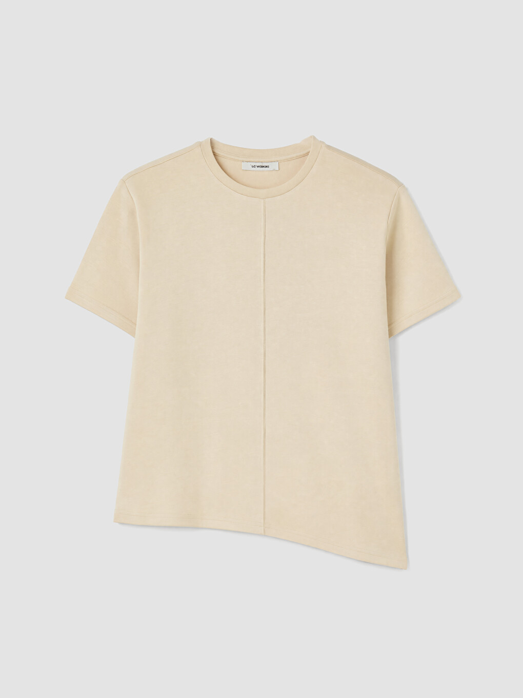 Soft Touch Asymmetric Cut Women's T-shirt-10