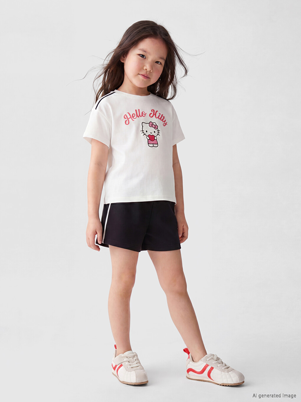 Hello Kitty Licensed Girls' Shorts Set