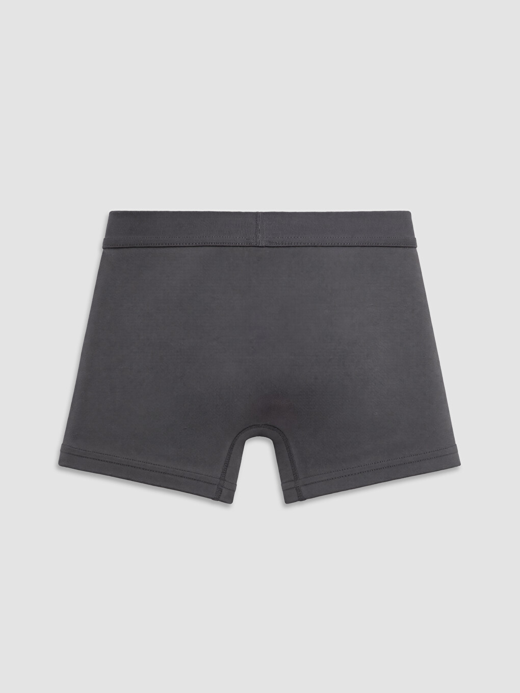 Gri Pamuklu Esnek Erkek Boxer-1